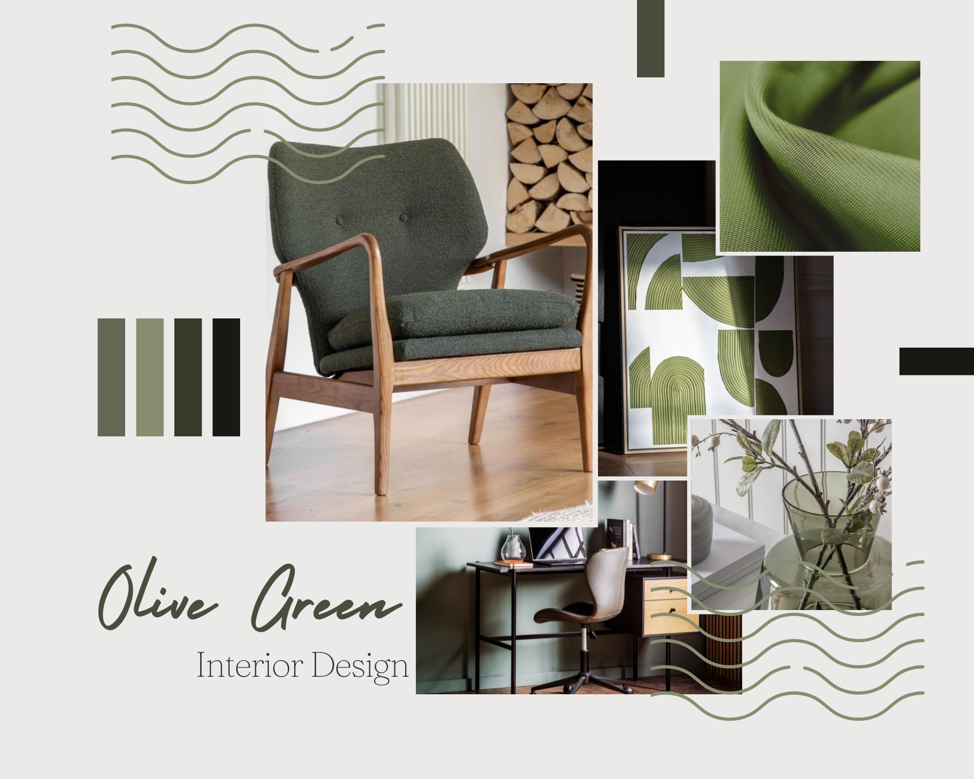 10 Olive Green Interior Buys That Will Transform Your Home into a Lush