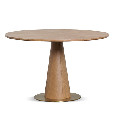 1.2m Round Dining Table - Natural