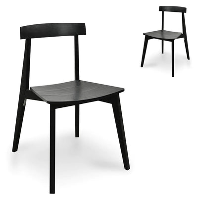 Dining Chair - Black(Set of 2)