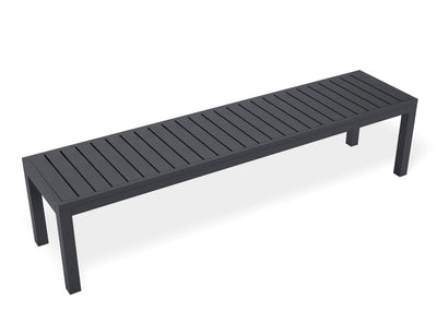 Halki Bench Seat - Outdoor - 190cm - Charcoal