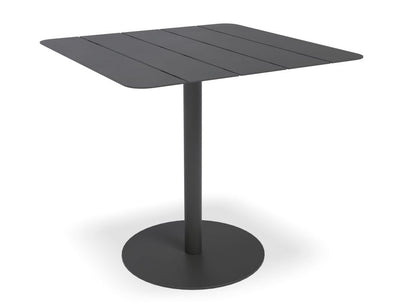 Roku Cafe Table - Outdoor - Charcoal - 75 x 75cm Table Top