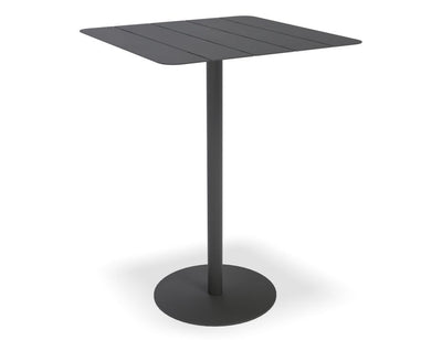 Roku High Bar Table - Outdoor - Charcoal - 65 x 65cm Table Top