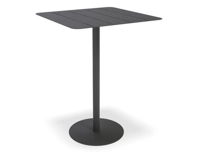 Roku High Bar Table - Outdoor - Charcoal - 75 x 75cm Table Top