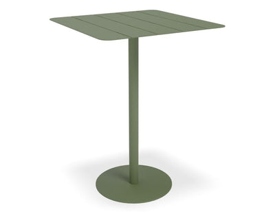 Roku High Bar Table - Outdoor - Eucalyptus Green - 75 x 75cm Table Top