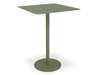 Roku High Bar Table - Outdoor - Eucalyptus Green - 65 x 65cm Table Top