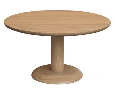 Oslo Round Solid Mindi Coffee Table (Natural)