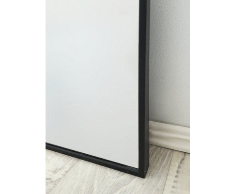 Metal Arch Mirror 80cm x 170cm - Black