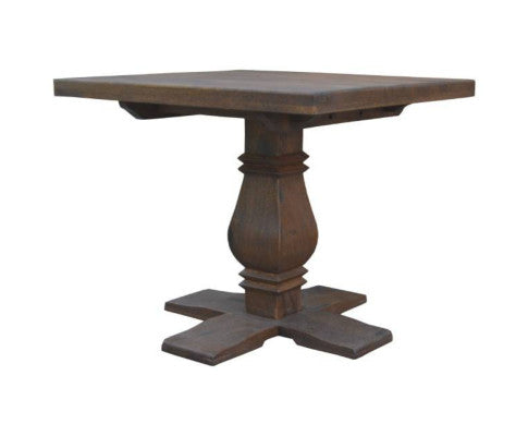 Florence Lamp Table 70cm Pedestal Solid Timber Wood French Provincial