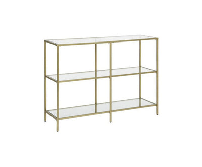 VASAGLE Sofa Console Table with 3 Shelves