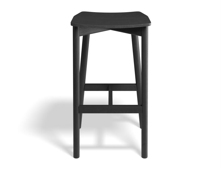 Andi Stool - Black - Backless - 75cm Seat heigh (High Bar)