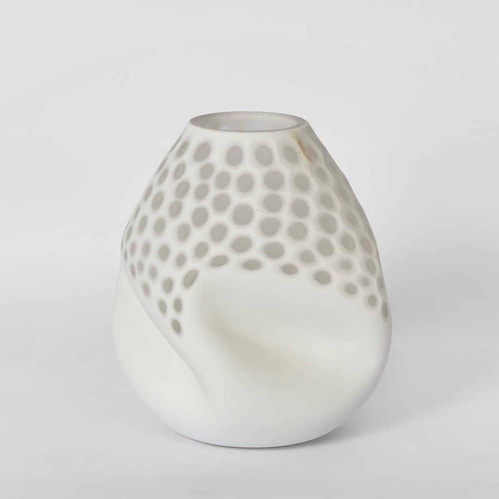 Lowen Vase Round White