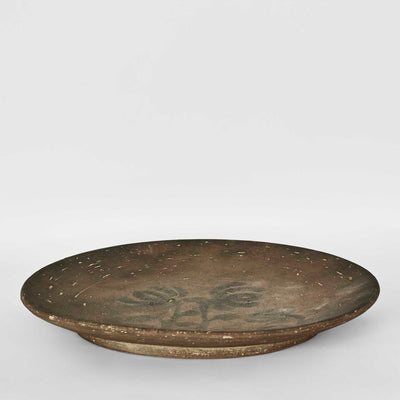 Mae Terracotta Brown Plate Large
