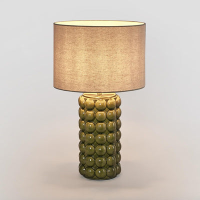 Condotti Green Table Lamp & Shade