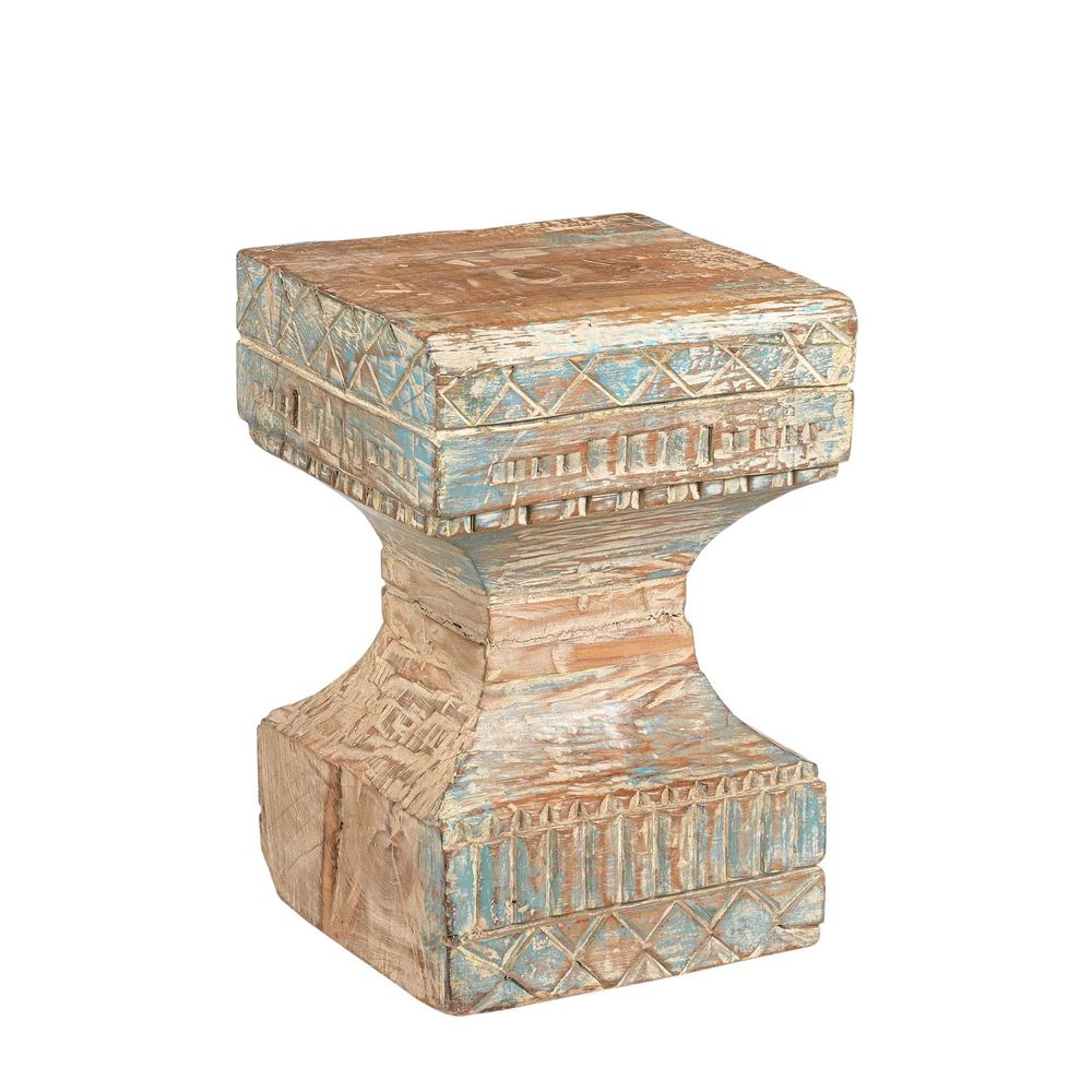 Candra Teak Stepped Low Table