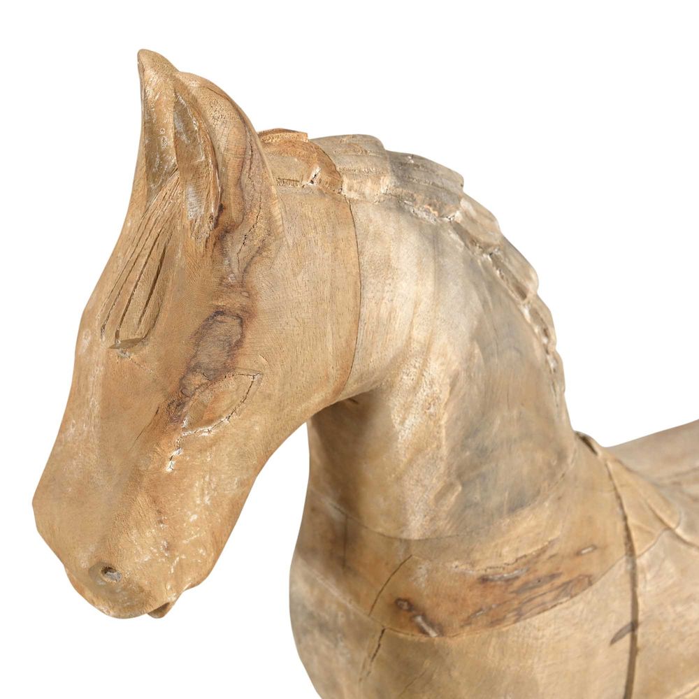 Antique Wood Rocking Horse