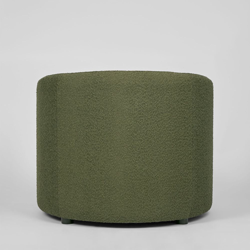 Plume Chair Olive Boucle