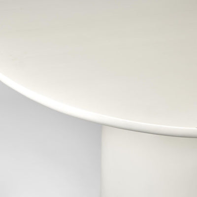 Olive Dining Table Top Round White