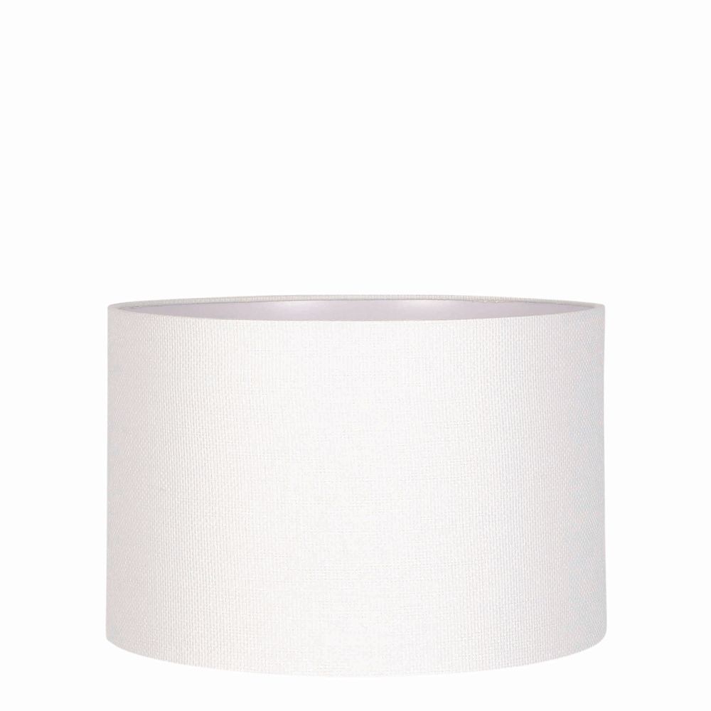 Java Cylinder Lamp Shade White L