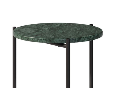 Nexus Marble Side Table - Green Guatemala
