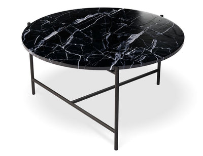 Nexus Marble Coffee Table - Black Marquina