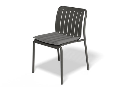 Roku Outdoor Dining Chair in Matt Charcoal - No Cushion