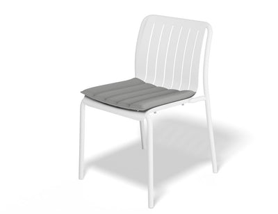 Roku Outdoor Dining Chair in Matt White - Roku Dining Chair - White