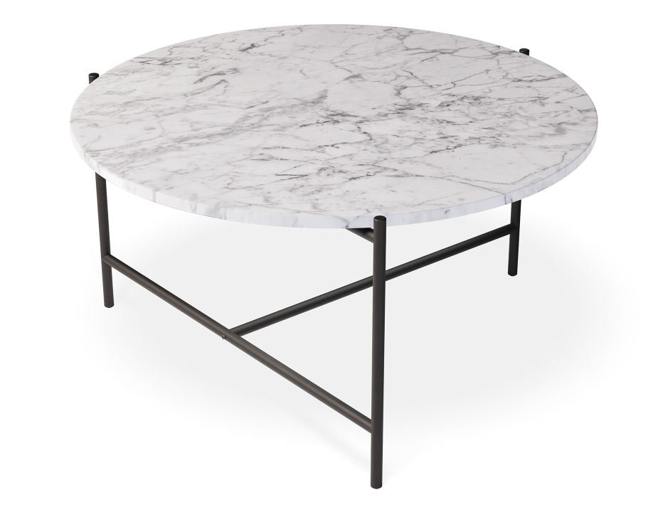 Nexus Marble Coffee Table - White Carrara