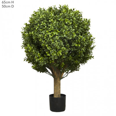Artificial Boxwood Ball Tree 65cm (Dia 50cm) - House of Isabella AU