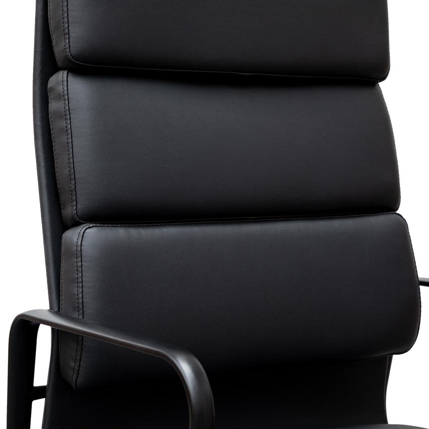 High Back Office Chair - Full Black