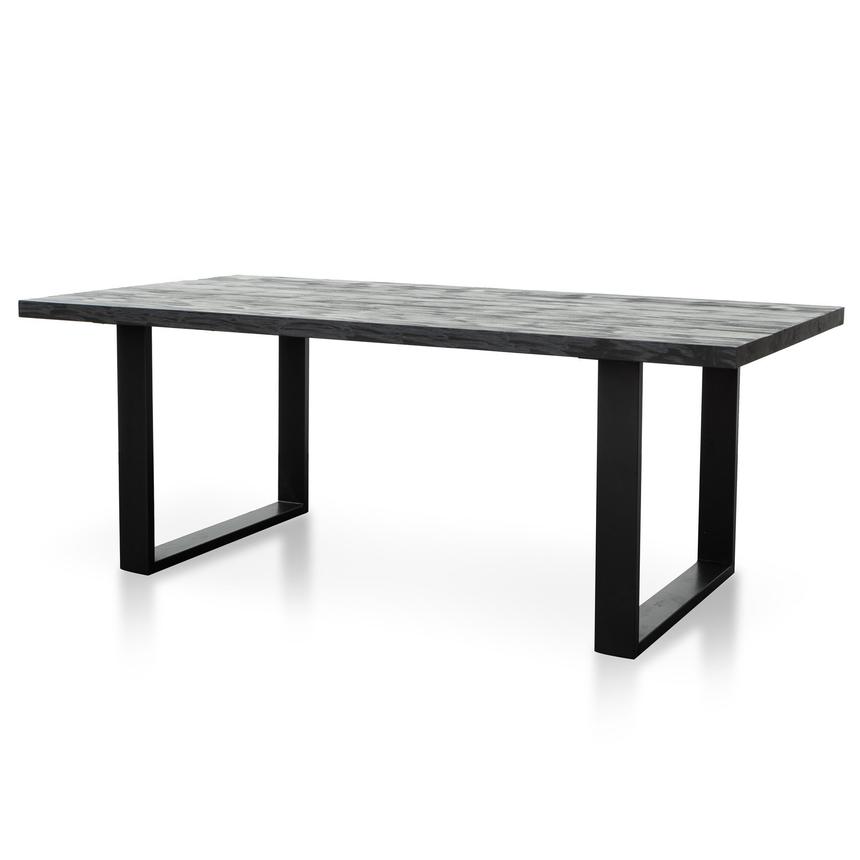2M Reclaimed Dining Table - Black