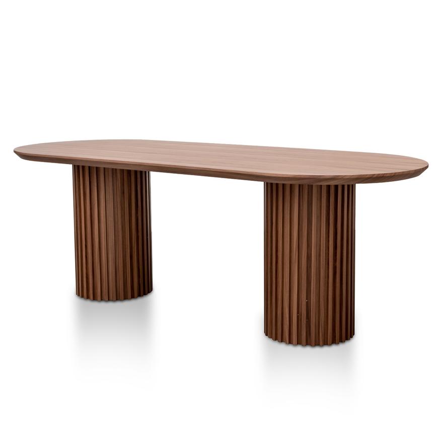 2.2m Dining Table - Walnut – House of Isabella AU