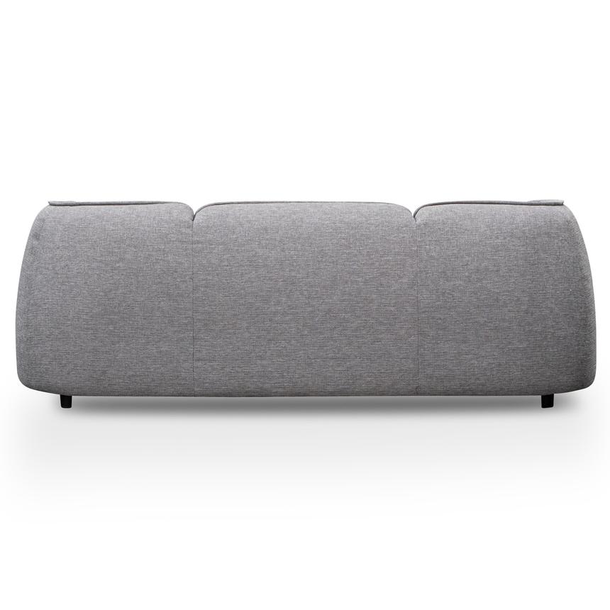 3 Seater Fabric Sofa- Graphite Grey