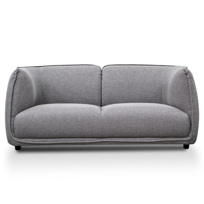 2 Seater Fabric Sofa- Graphite Grey