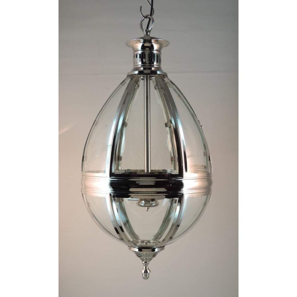 Saville Chandelier in Shiny Nickel - House of Isabella AU
