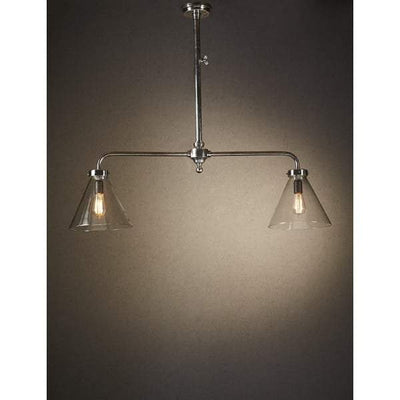 Gadsden Two Arm Hanging Lamp - House of Isabella AU