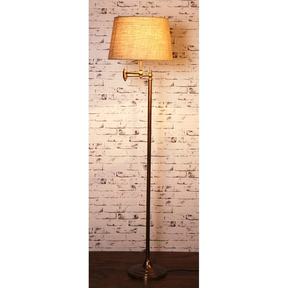 Macleay Floor Lamp Base Brass - House of Isabella AU