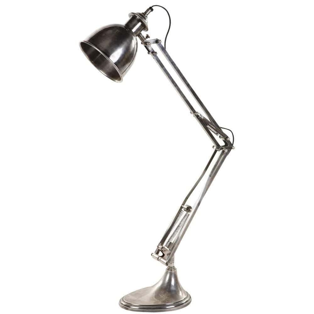 Nevada Desk Lamp in Antique Silver - House of Isabella AU