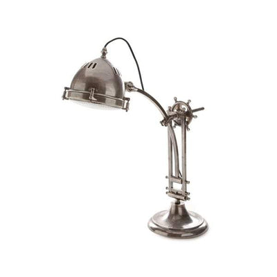 Seabury Desk Lamp Antique Silver - House of Isabella AU