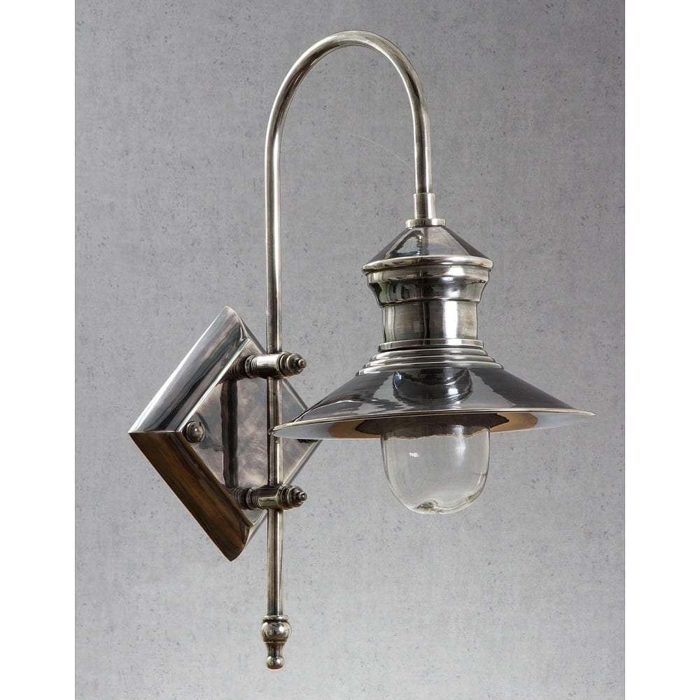 St James Wall Lamp in Antique Silver - House of Isabella AU