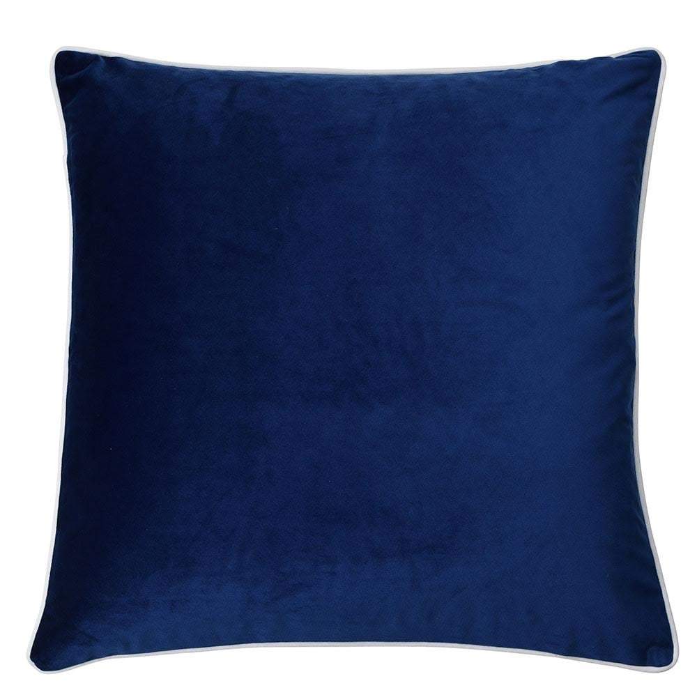 Rodeo Navy Cushion Cover with Feather Insert - House of Isabella AU
