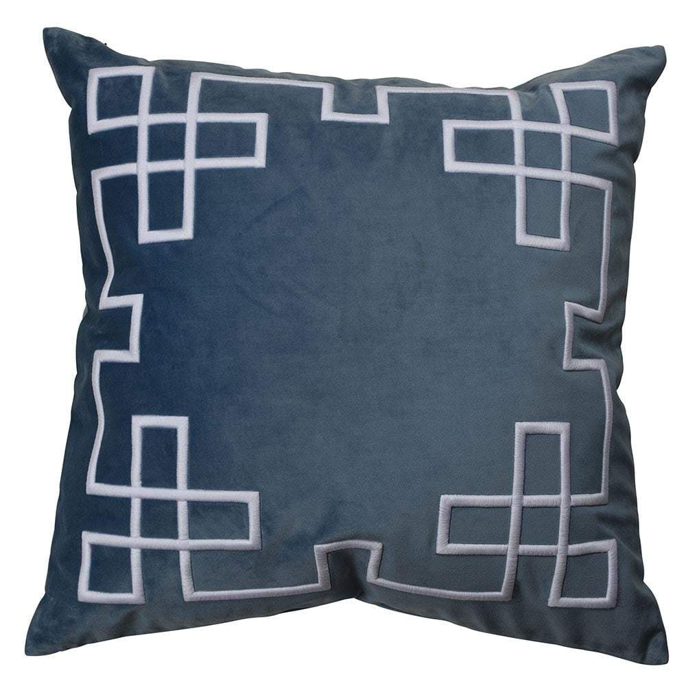 Palm Springs Ocean Cushion Cover with Feather Insert - House of Isabella AU