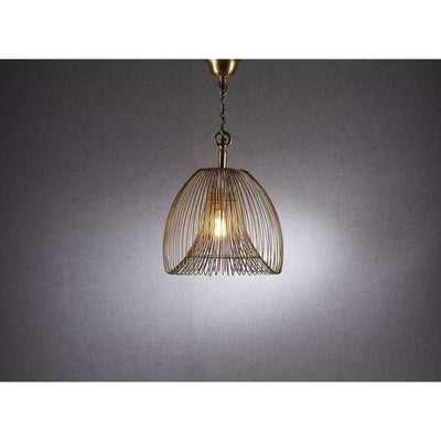 Baker Small Pendant Lamp in Gold - House of Isabella AU