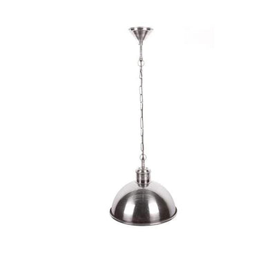 Boston Dome Small Hanging Lamp Silver - House of Isabella AU