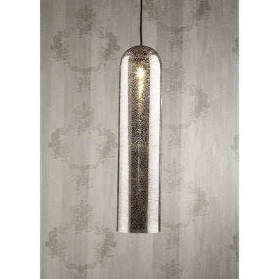 Moroccan Pipe Ceiling Lamp Nickel - House of Isabella AU