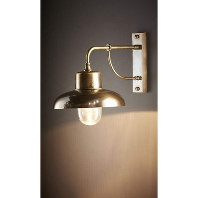 Bridgewater Outdoor Wall Lamp Brass - House of Isabella AU