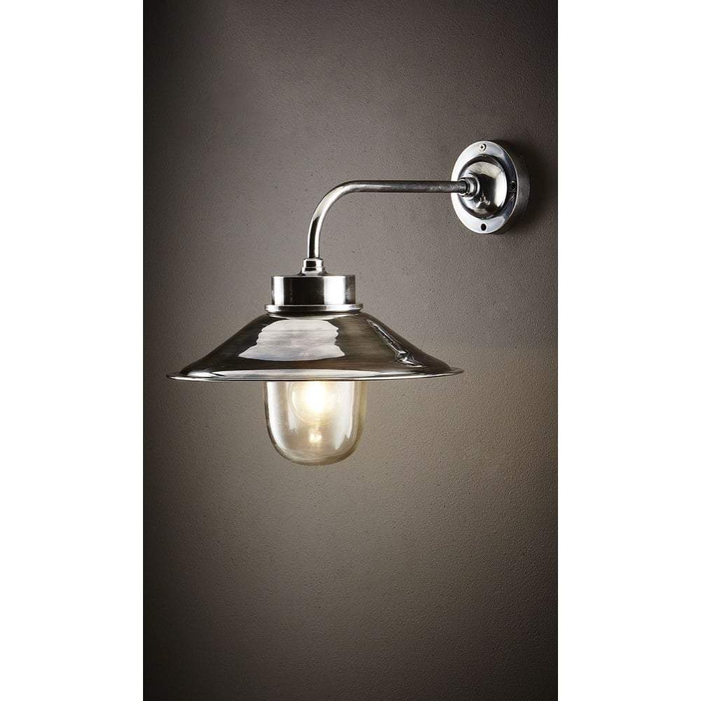 Sandhurst Wall Lamp in Antique Silver - House of Isabella AU