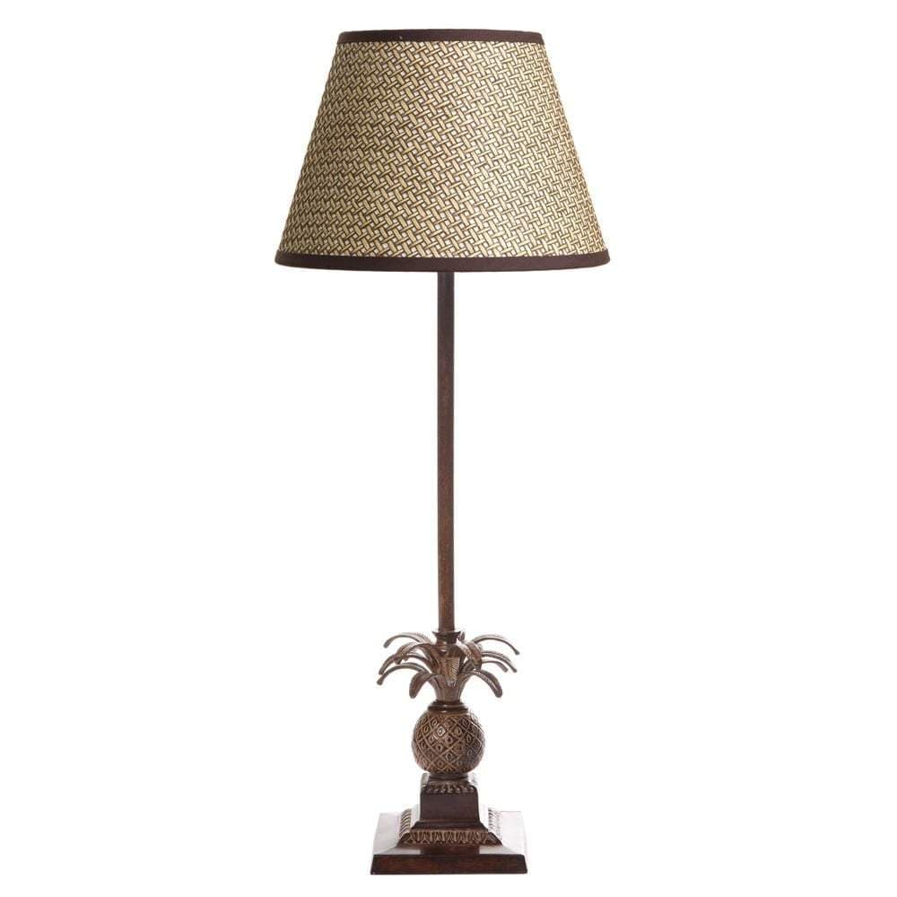 Caribbean Table Lamp Base Brown - House of Isabella AU