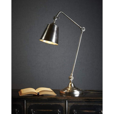 Cuba Table Lamp in Silver - House of Isabella AU