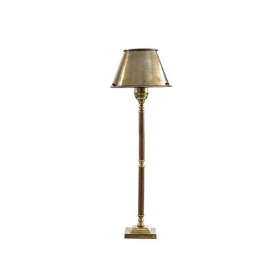 Nantucket Table Lamp W/Metal Shade Brs - House of Isabella AU