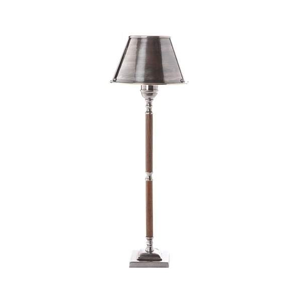 Nantucket Table Lamp W/Metal Shade Sil - House of Isabella AU